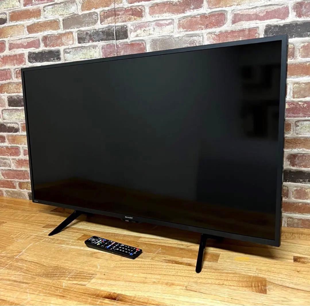 2020年製 シャープ アクオス 42型液晶テレビ 2T-C42BE1 裏番組録画が