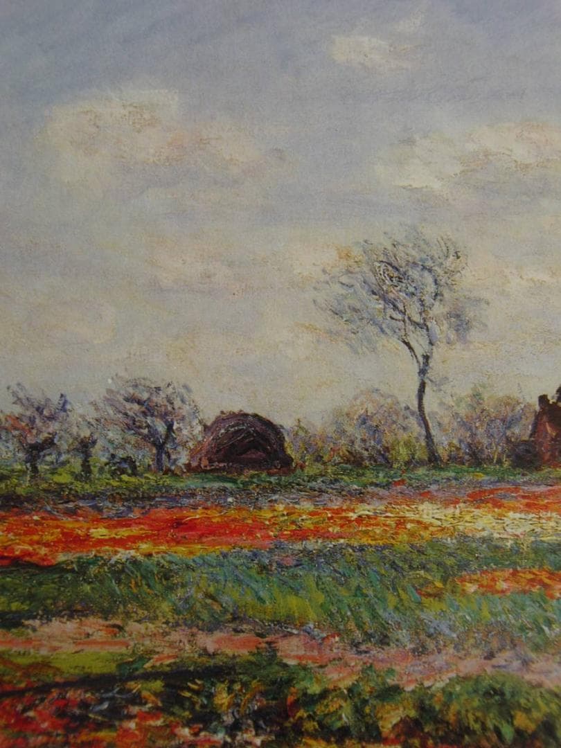 クロード・モネ、「Tulip Fields at Sassenheim,near