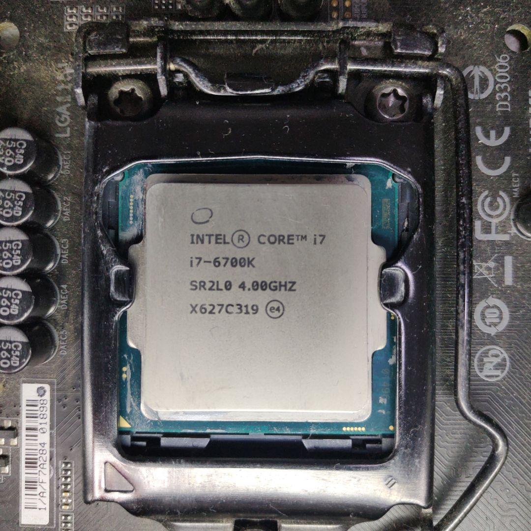 GA-Z170N-WIFI、Intel i7-6700K、8GBメモリ セットの通販はau PAY