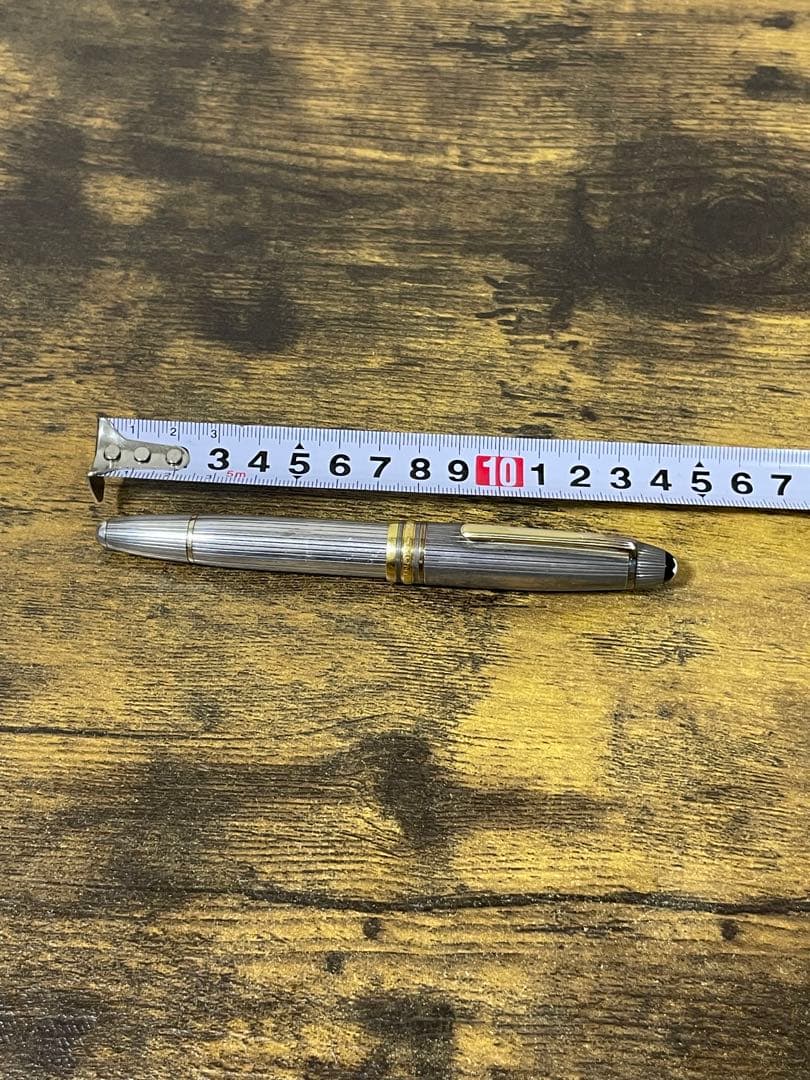 西ドイツ モンブラン 1468 ヘミングウェイ 万年筆 18K シルバー 925