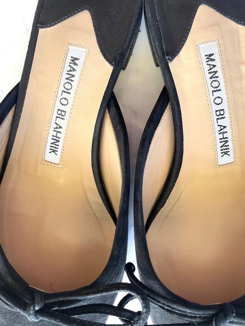 マノロブラニク Manolo Blahnik BALLERIMU バレリム　黒