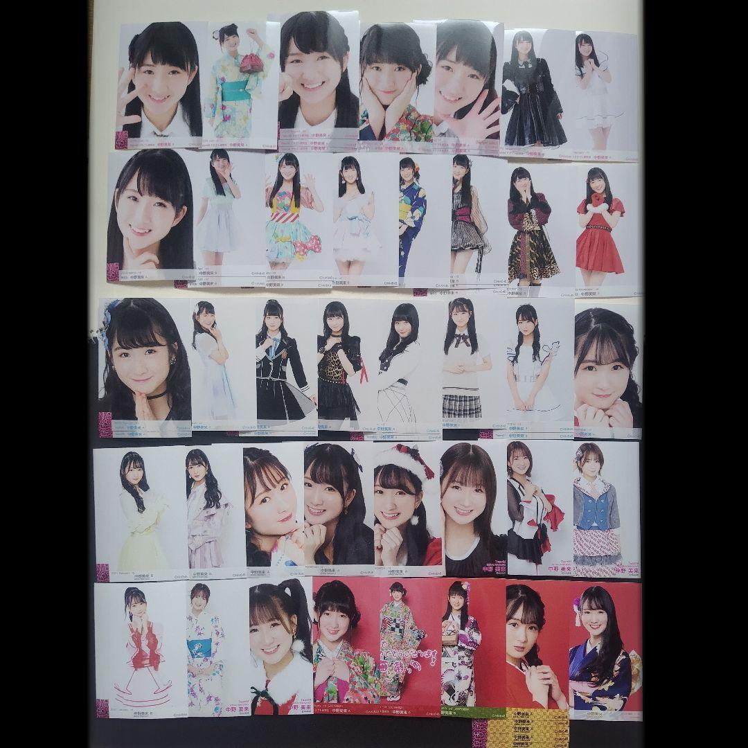 NMB48 中野美来 生写真 グッズセット