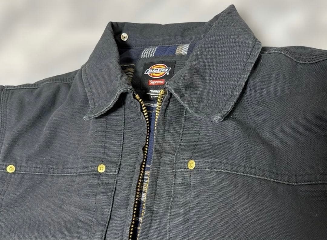 ジャケット・アウター Supreme Dickies Hooded Work Jacket Black
