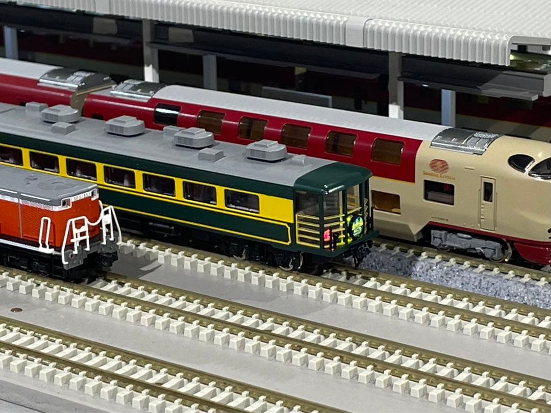 TOMIX 92716 JR 14系 サロンカーなにわ Nゲージ 鉄道模型 美品