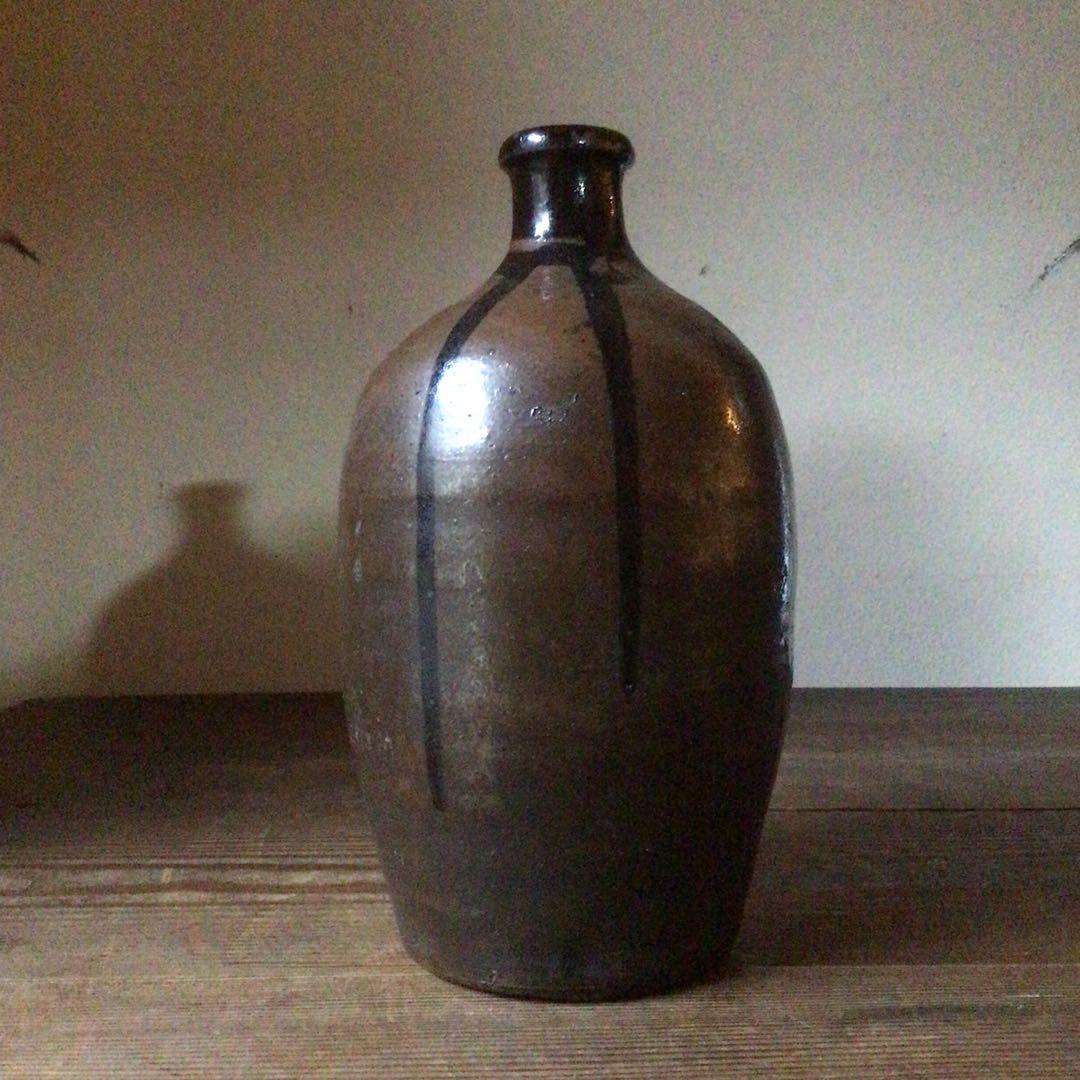 古丹波流釉壺