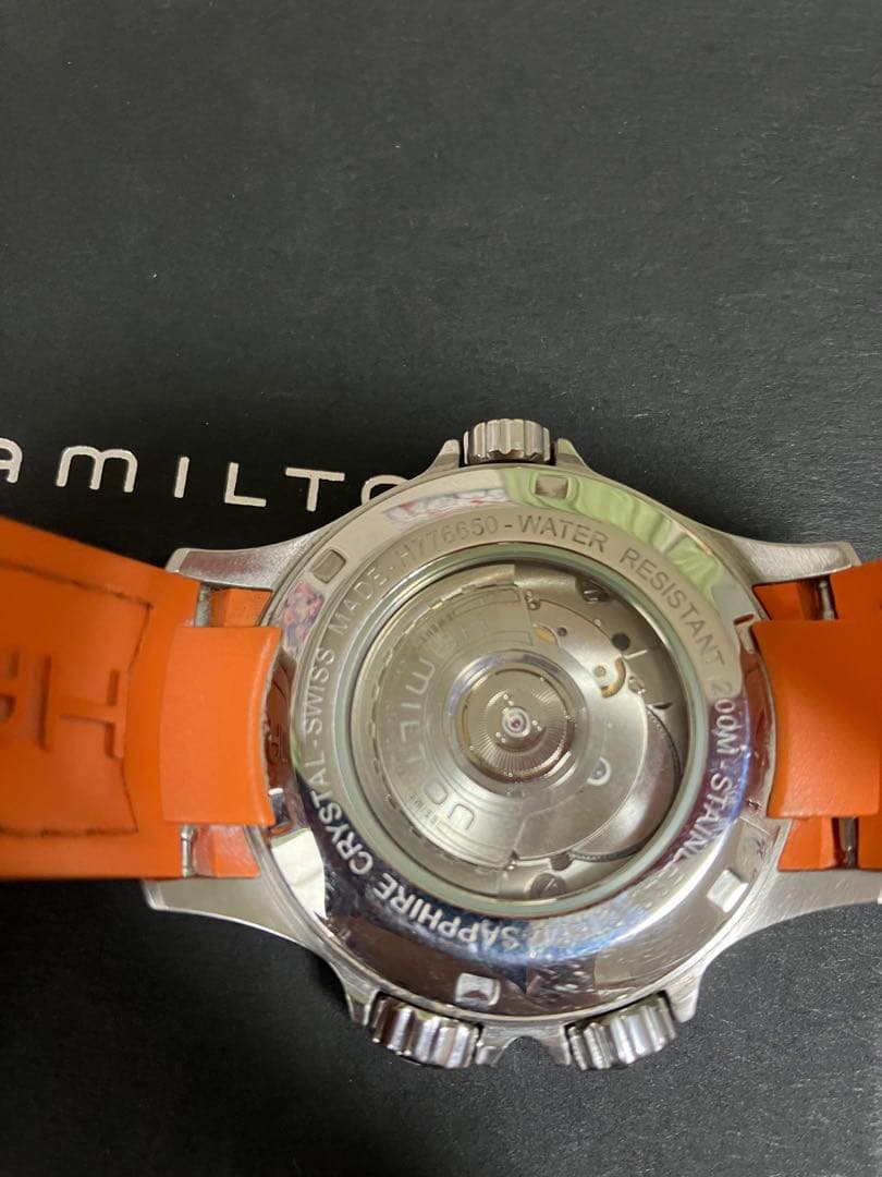 HAMILTONカーキ エアレース GMT H77665873 自動巻き