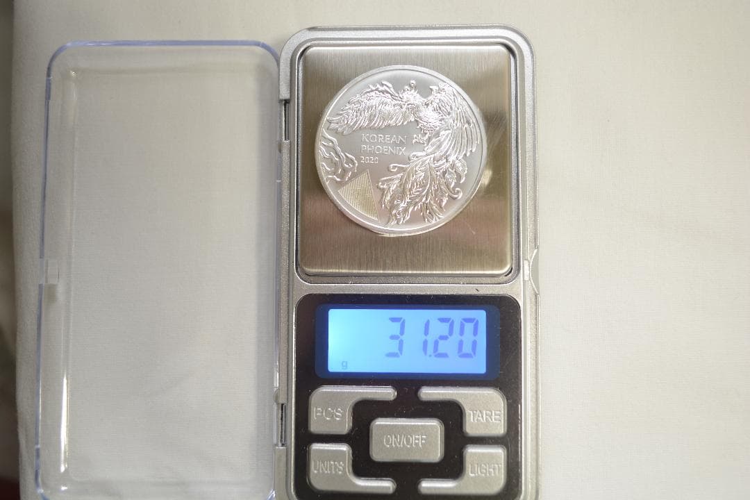 2020韓国1オンスシルバーフェニックス ストア +ファルコン銀貨 1 oz