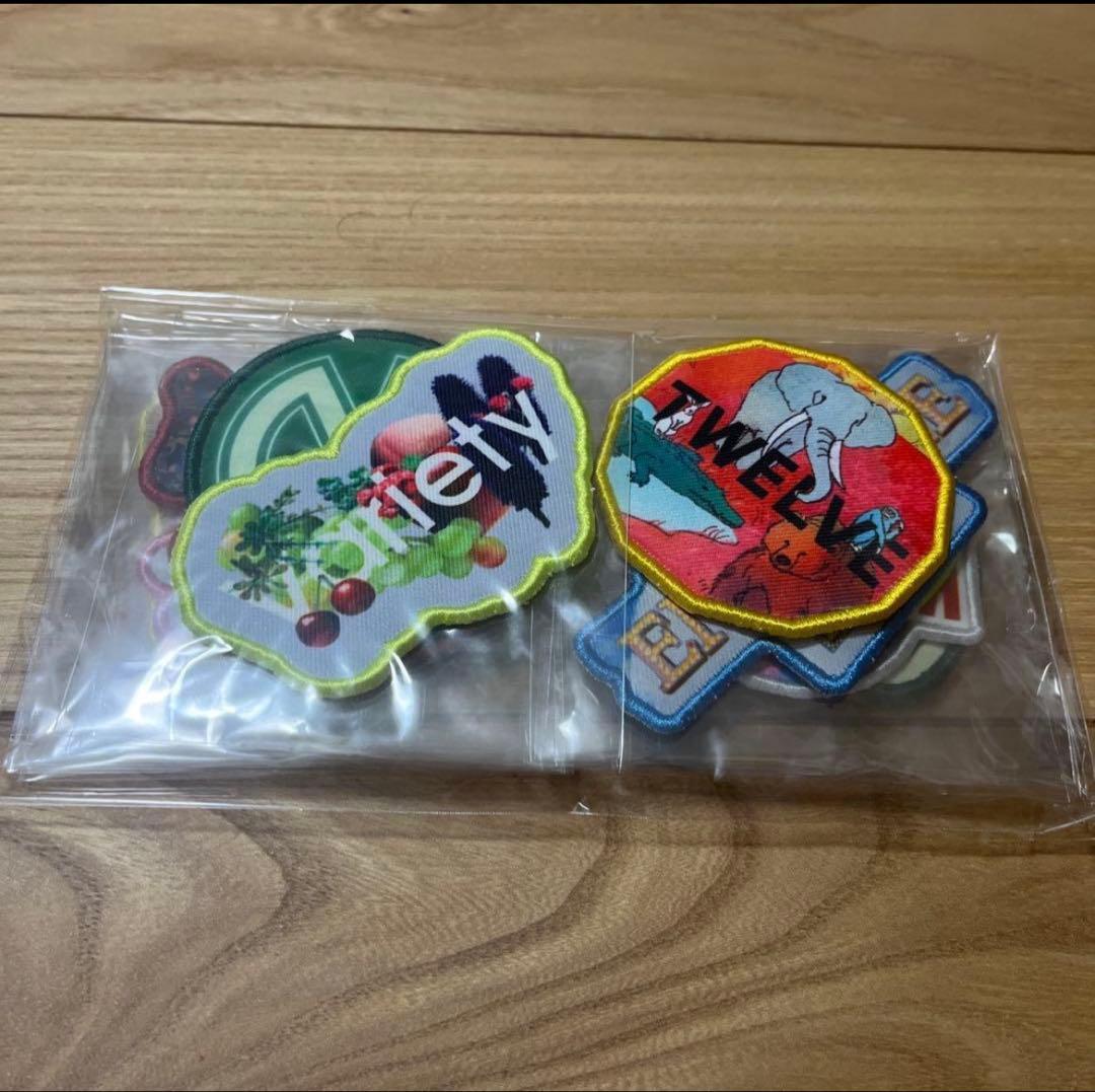 ミセスグリーンアップル10周年初回限定グッズ　ゲームシャツ＆ワッペン10枚