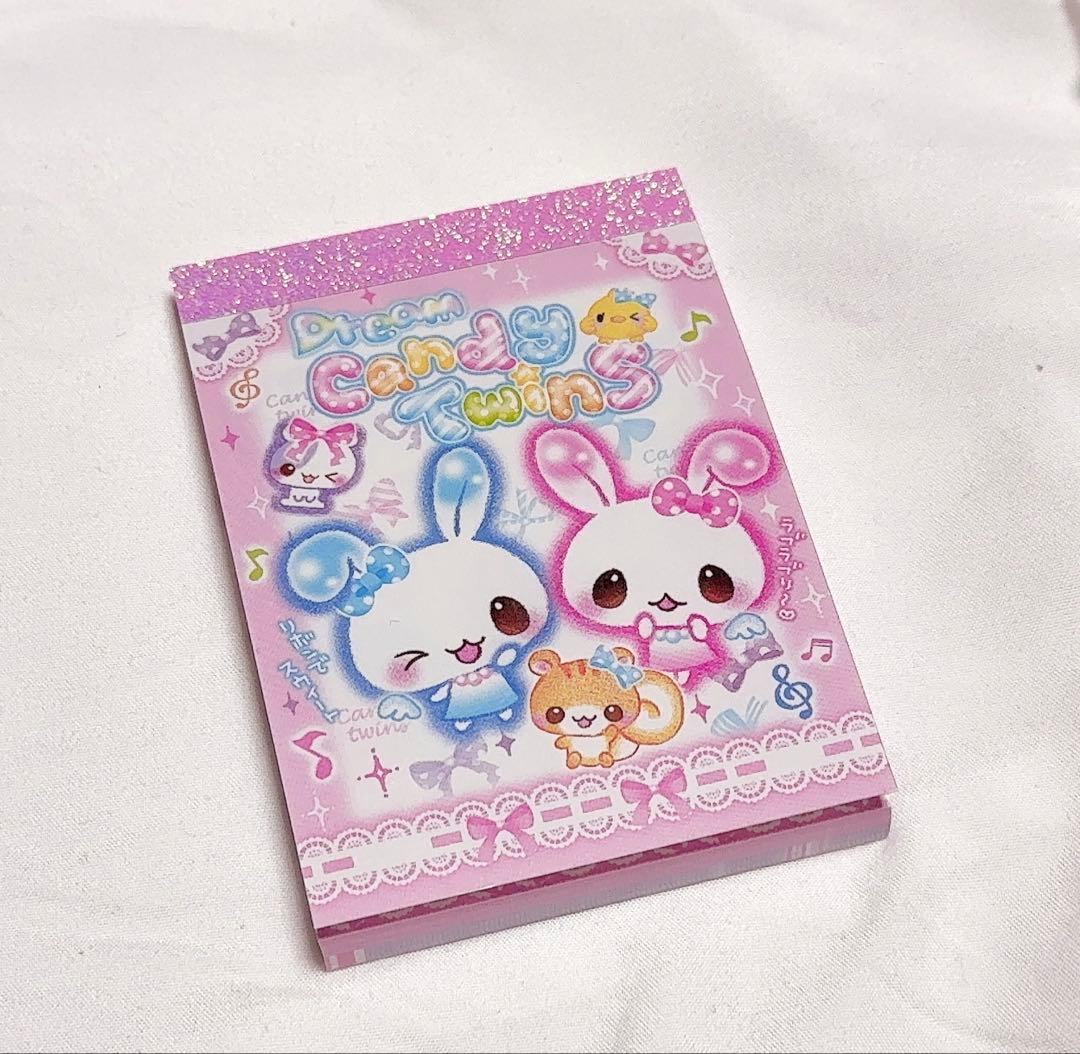 キャンディツインズ 平成女児 メモ帳 クーリア 正規品 - メルカリ