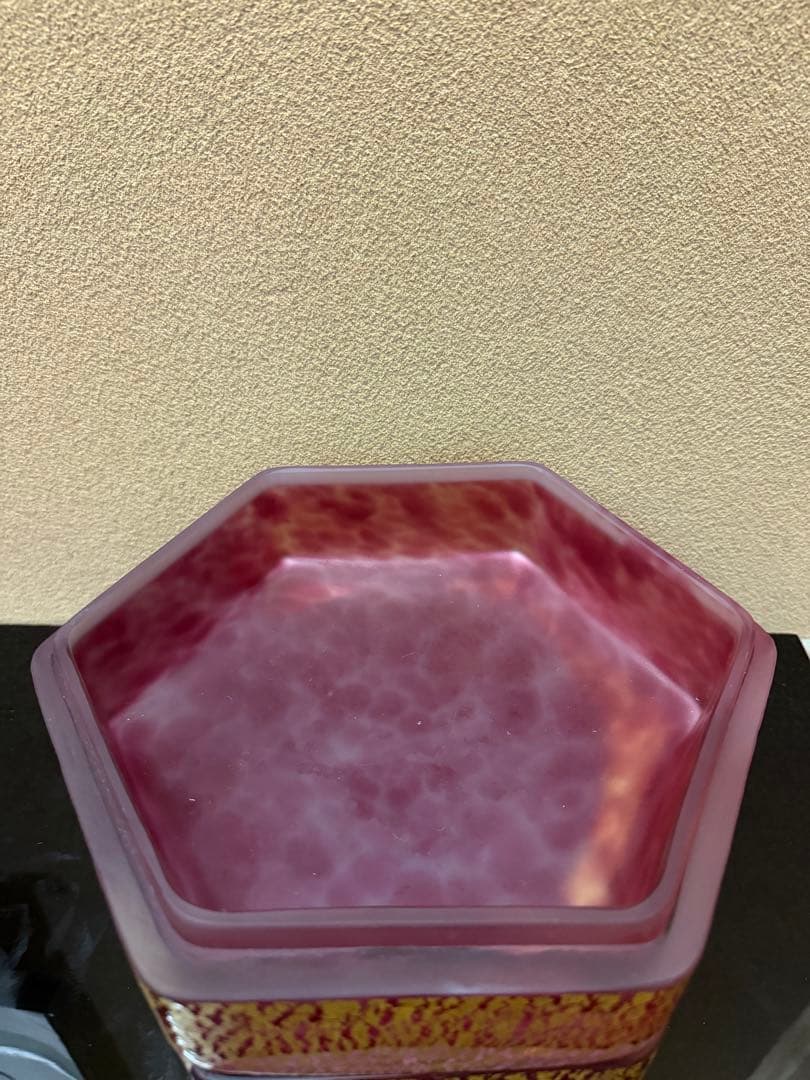 文化勲章 藤田喬平 手吹 飾筥 春千里 潤織箱