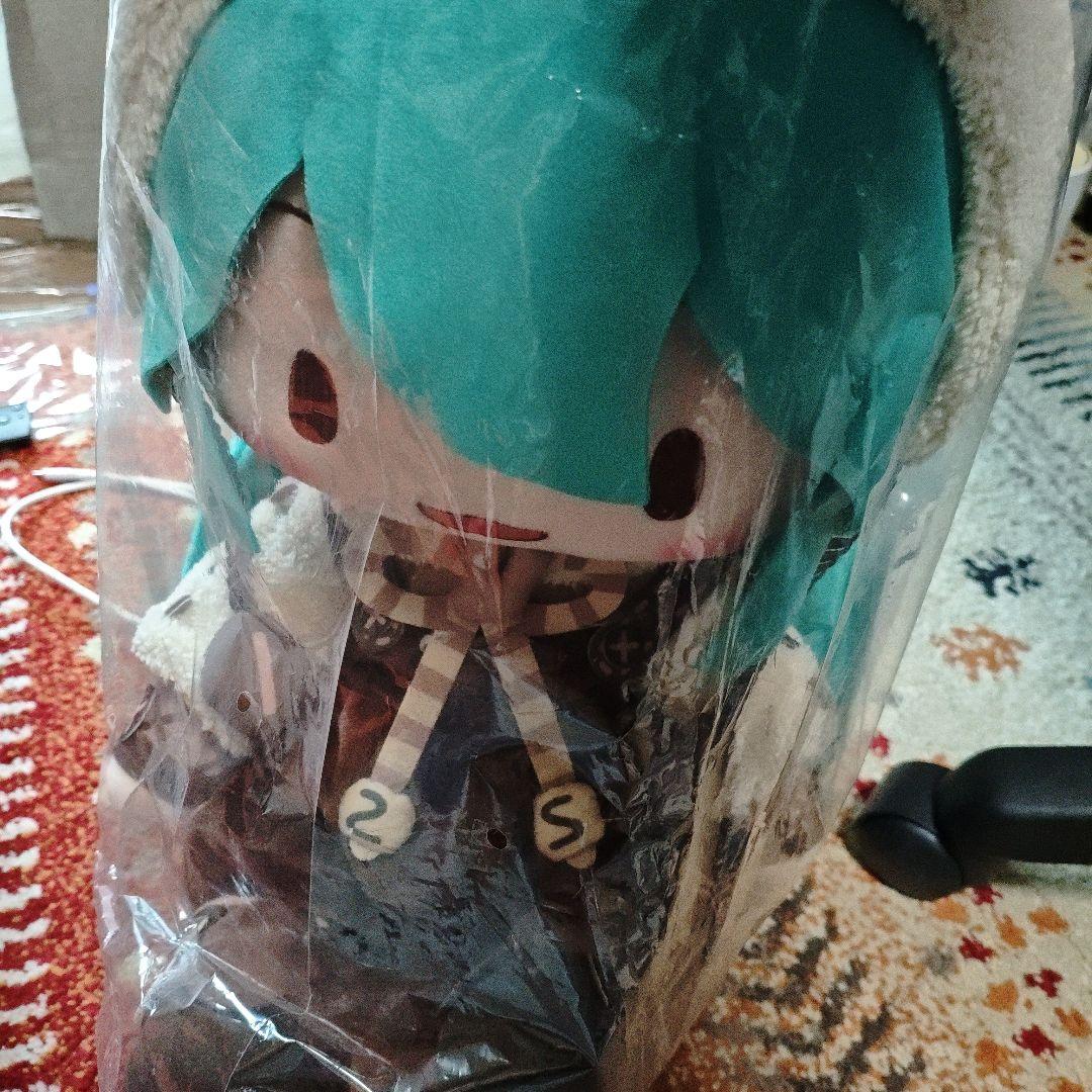 ふわぷち ぬいぐるみ　初音ミク　マシュマロホットココア