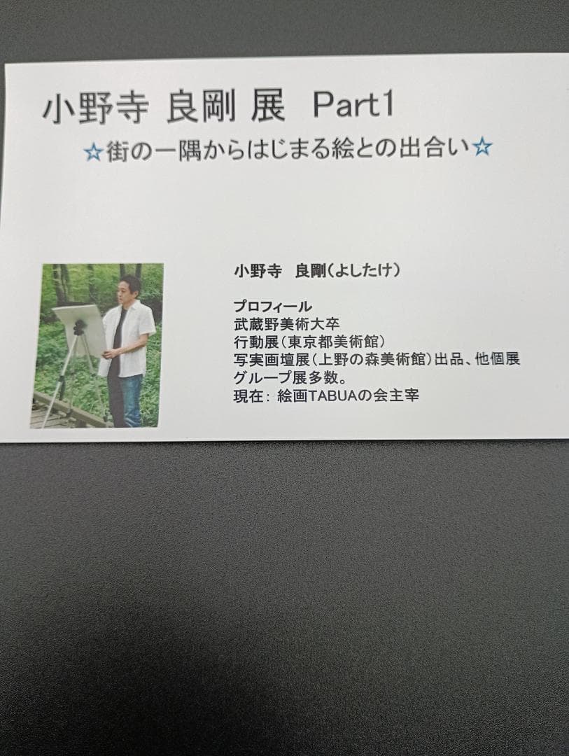 絵画　小野寺良剛　パステル画　青りんご　おのでらよしたけ　武蔵野美術大学　額縁