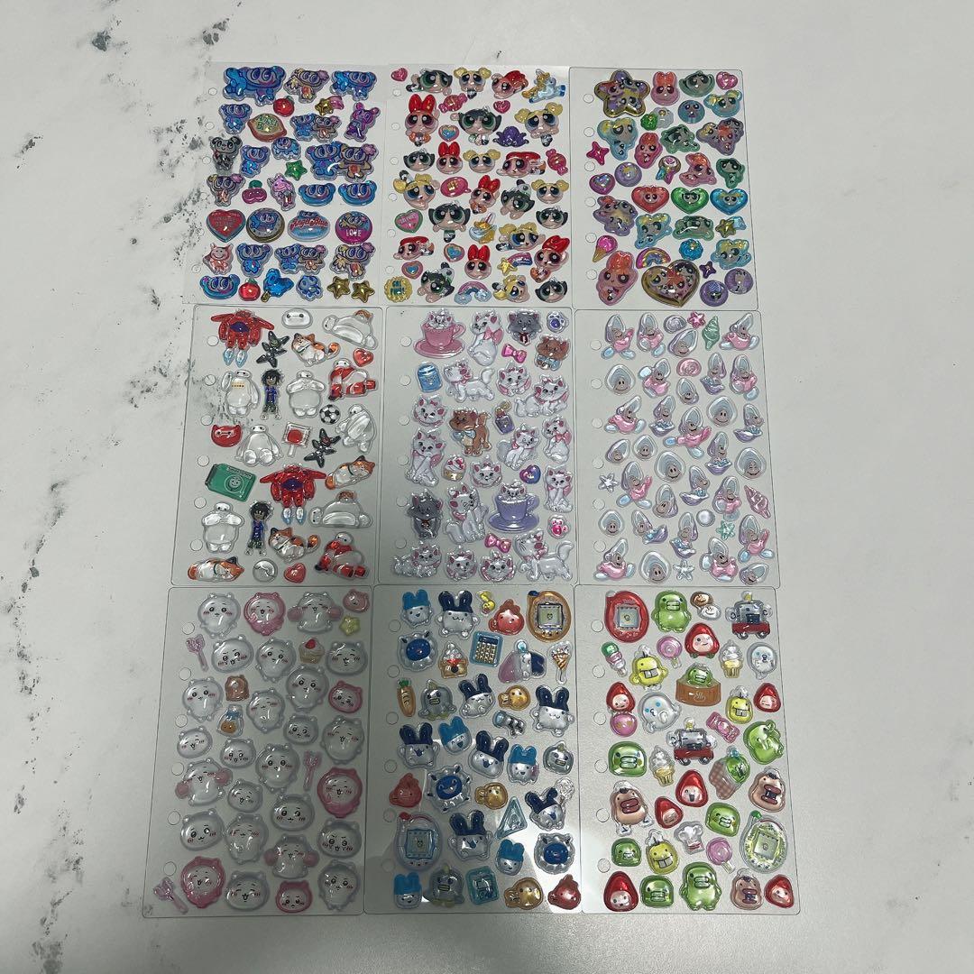 m*i様 【シール帳　完成品♡】ボンボンドロップ おはじき ウォーターシール