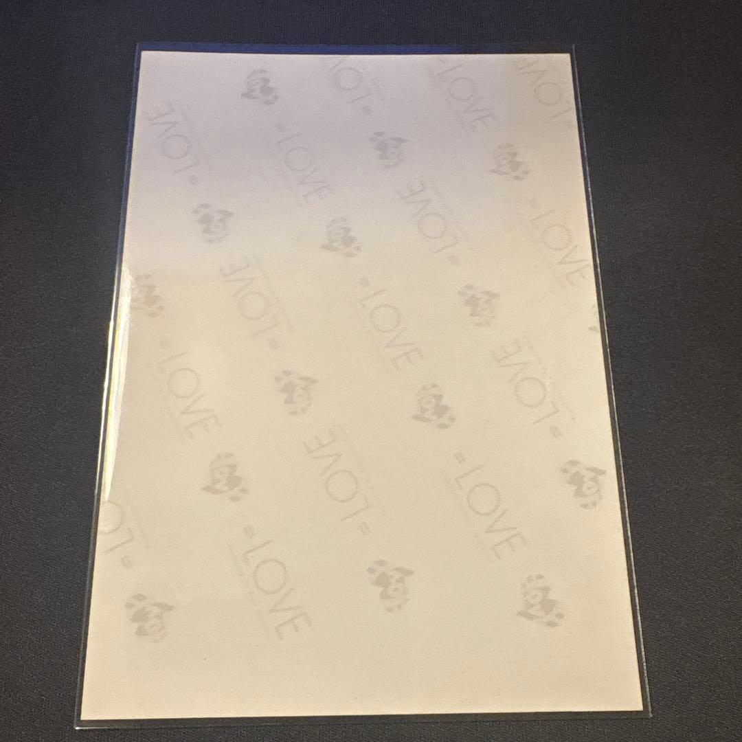 ＝*ん様 ＝LOVE 野口衣織 ラブソングに襲われる ジャケ写衣装 ヨリ 直筆