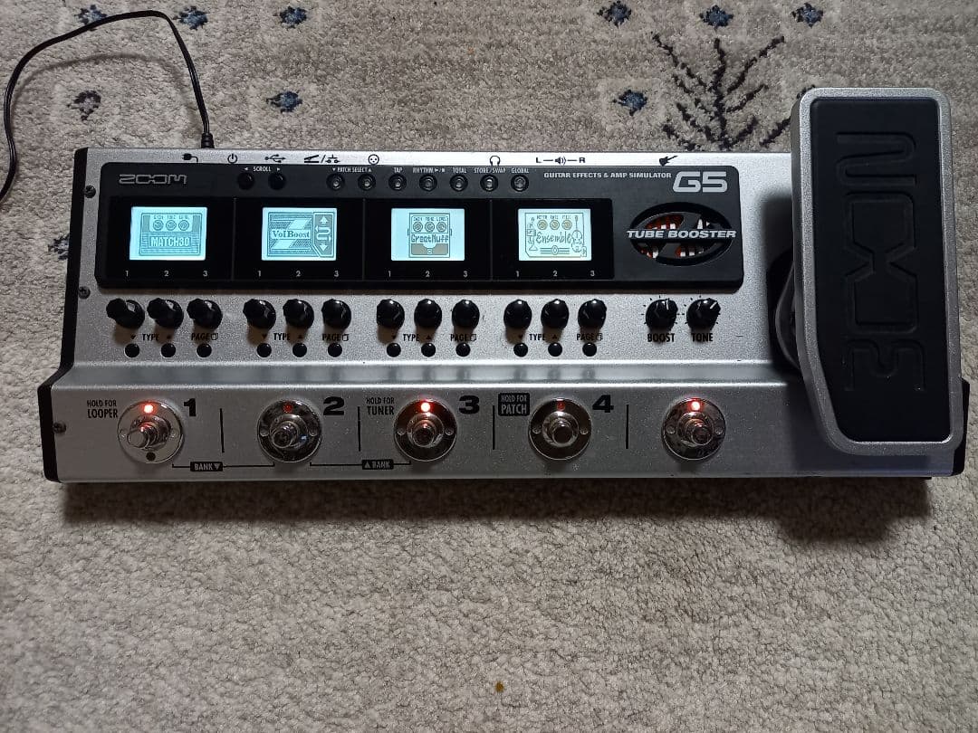 zoom g5 マルチエフェクター ジャンク