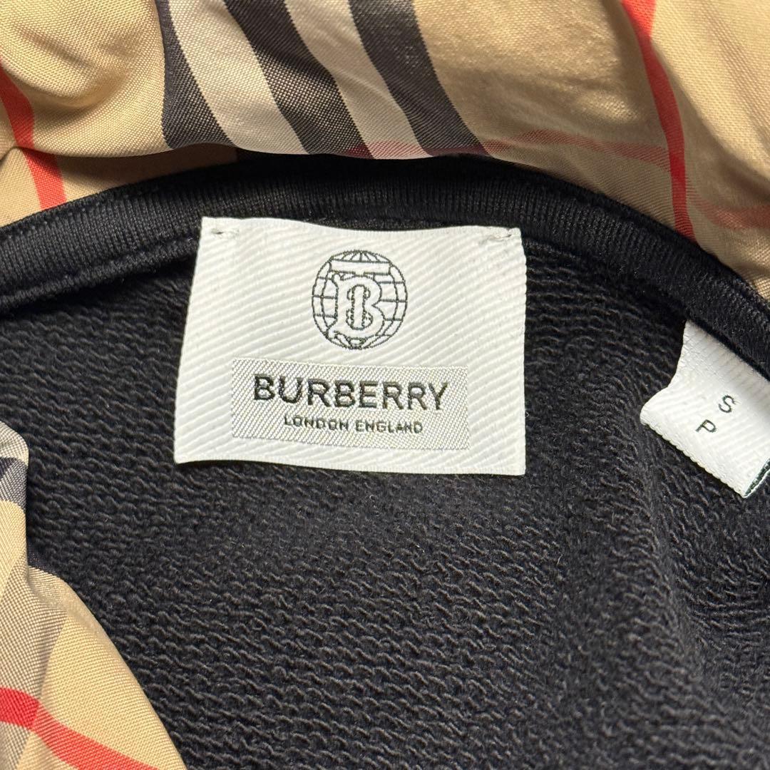 バーバリー BURBERRY ティッシ期 パーカー S 英国チェック　美品