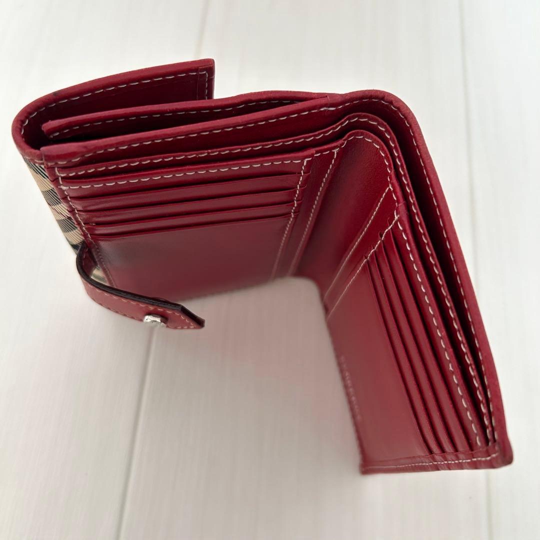 BURBERRY BLUE LABEL ⭐︎二つ折り財布 ノバチェック バーバリー