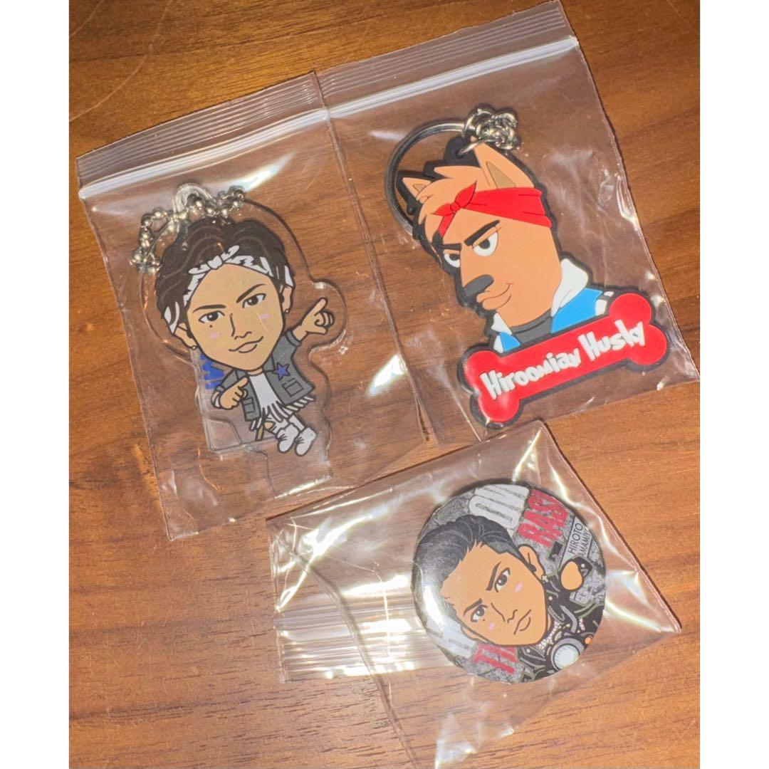 中古】登坂広臣 缶バッジ アクキー - メルカリ