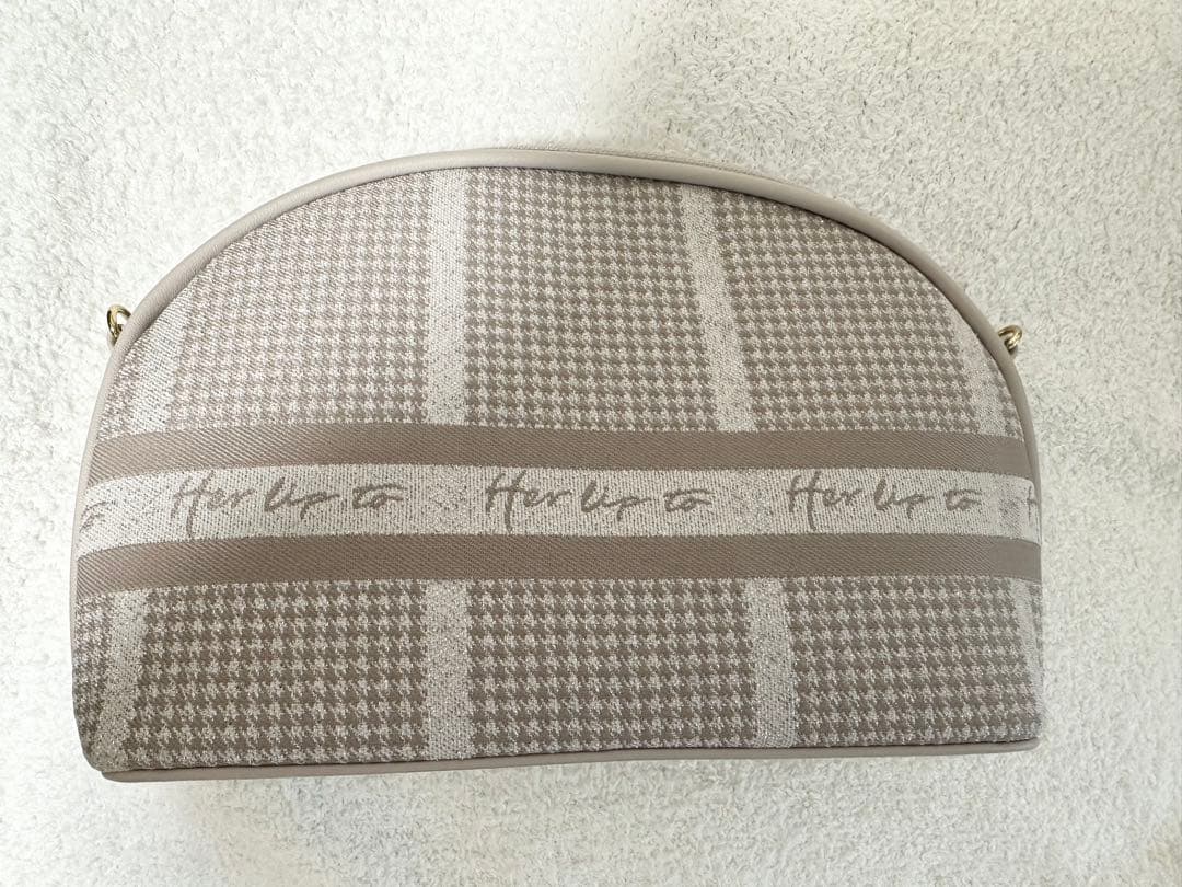 バッグ herlipto Jacquard Chain Pochette