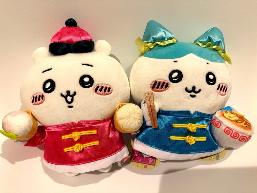 ちいかわ飯店 来来（ライライ）ぬいぐるみS ちいかわ&ハチワレ