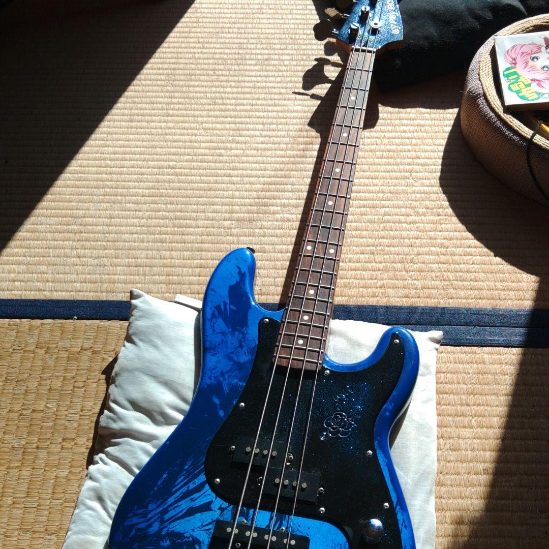 Gypsy Rose エレキベース 青