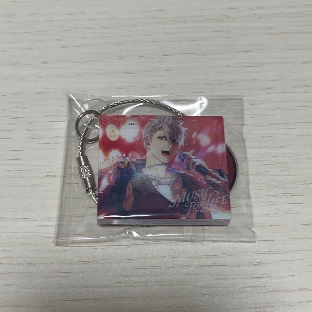 うたプリ ワンダーランド WL CD ジャケットアクリルキーリング 黒崎