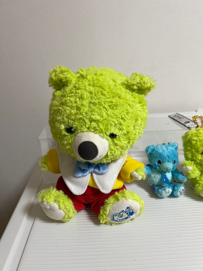 ユニベアシティぬいぐるみ、ぬいぐるみストラップセット、スポーク、マイク、サリー