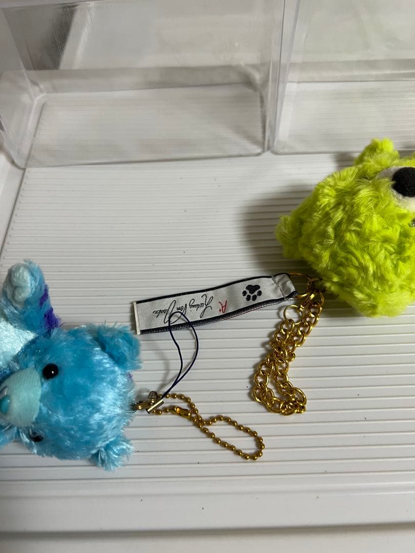 ユニベアシティぬいぐるみ、ぬいぐるみストラップセット、スポーク、マイク、サリー