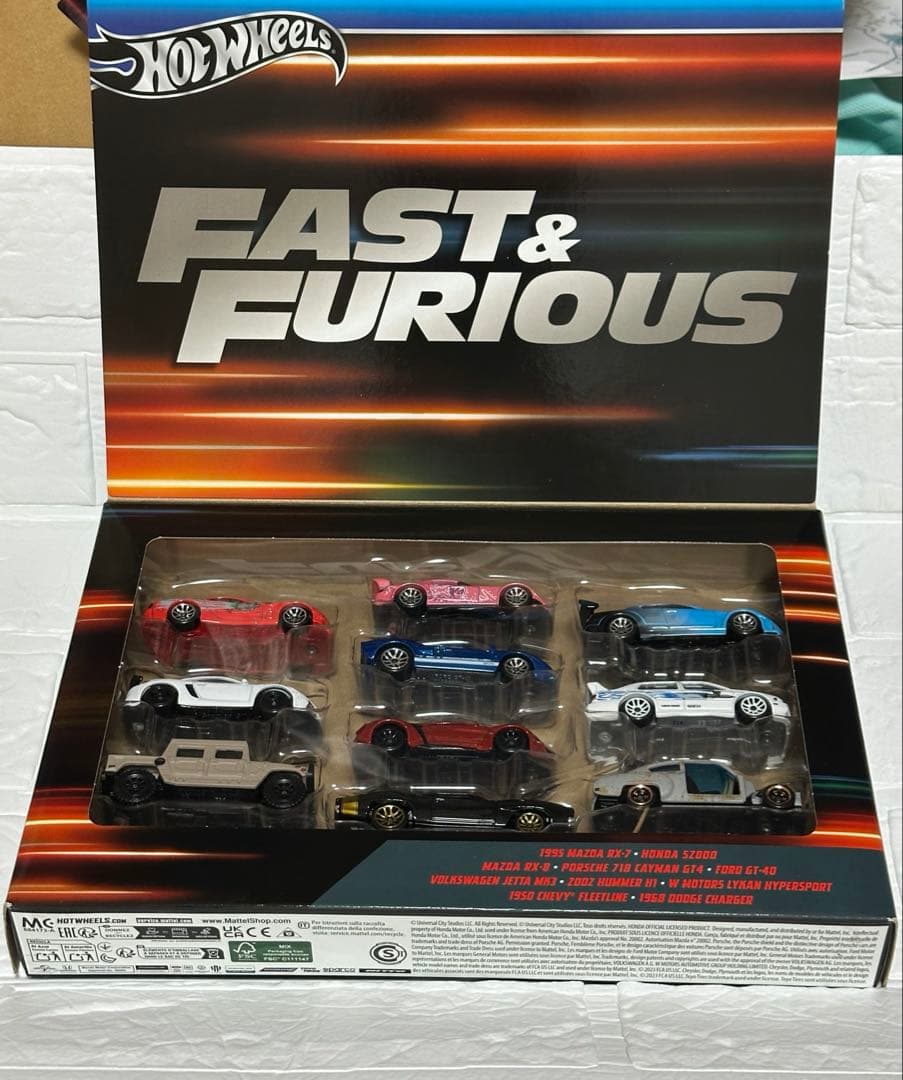 最終値下げ！Hot Wheels Fast & Furious 豪華セット！