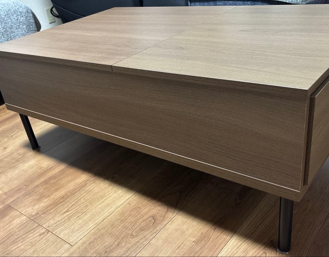 ニトリ　センターテーブル　リフティ　昇降式テーブル　ダイニングテーブル　デスク