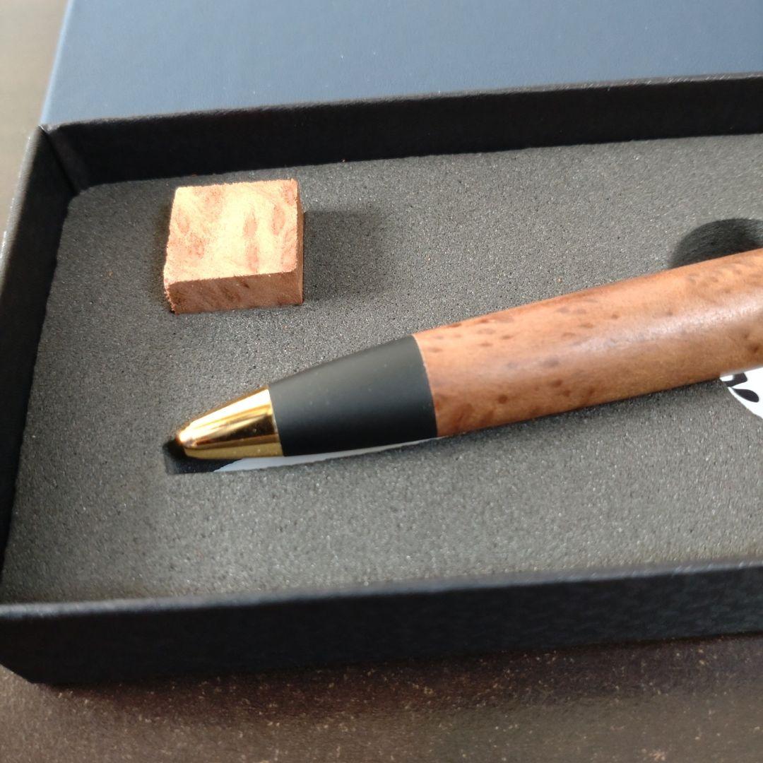 野原工芸 スタンダードボールペン 限定樹種セコイア瘤