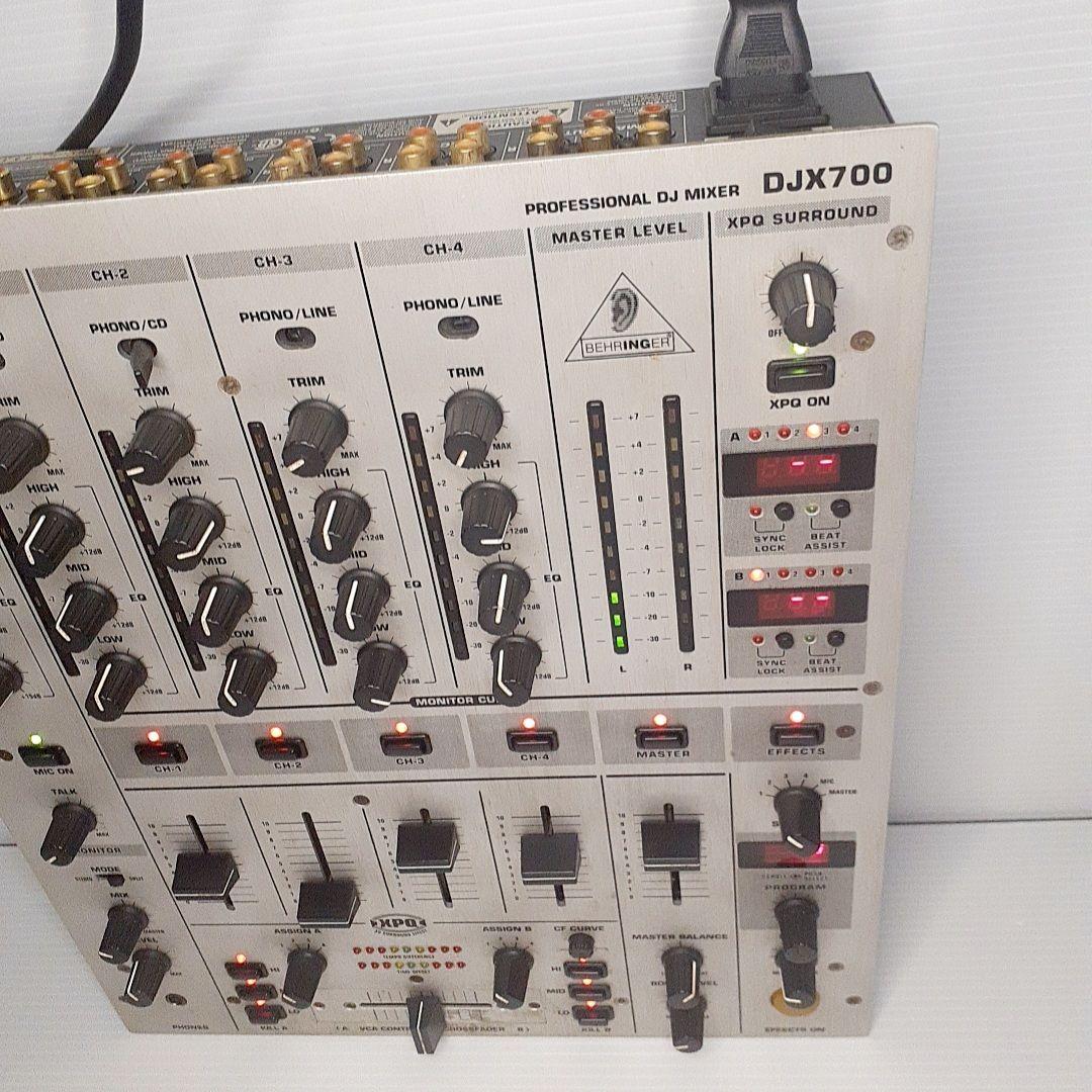 Behringer djx700 4ch ミキサー 通電のみ ジャンク - メルカリ