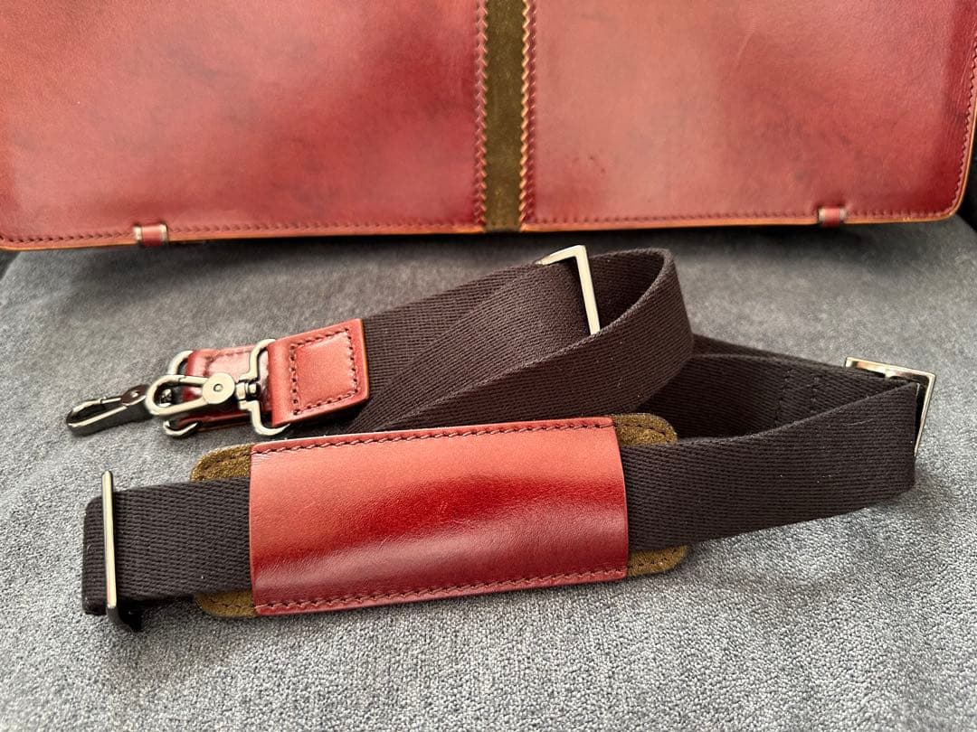 美品 DRAWER ダレスバッグ 本革 ビジネスバッグ ドクターズバッグ