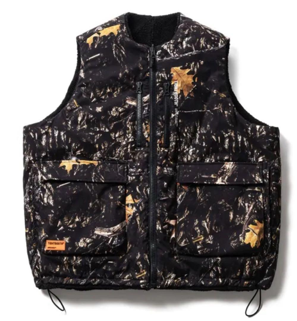 TBPR BULLET CAMO REVERSIBLE VEST新品Mサイズ