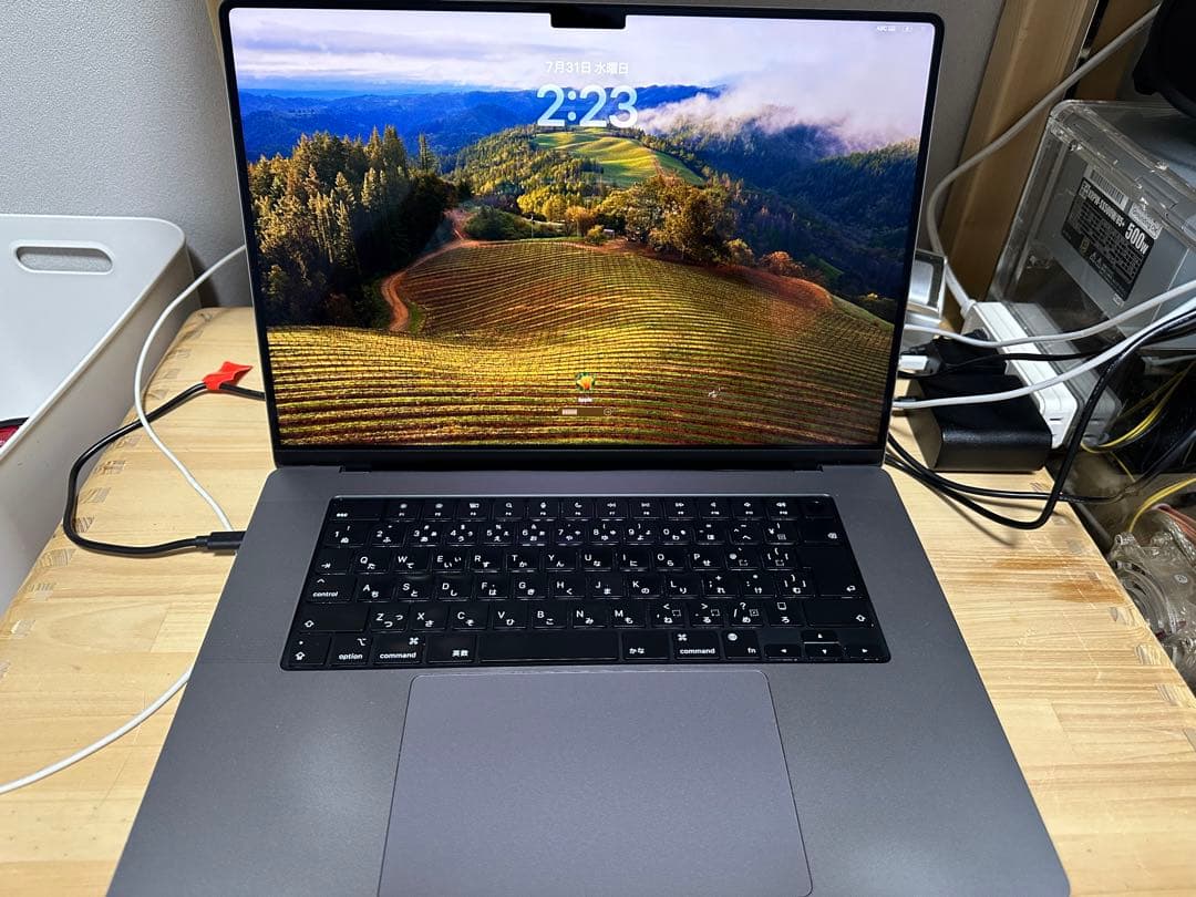 MacBookPro 16インチM2 初期設定のみ実行品 新品同様美品 3年保証