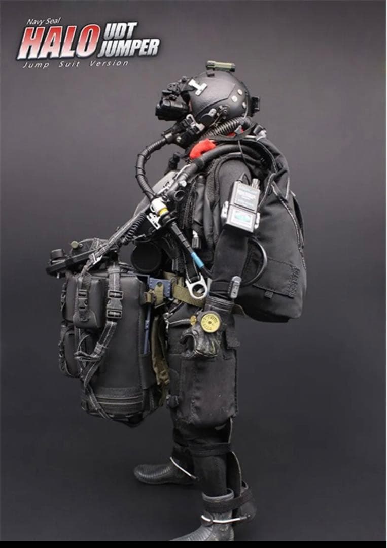 1/6 ネイビーシールHalo UDTジャンパージャンプスーツ H-04