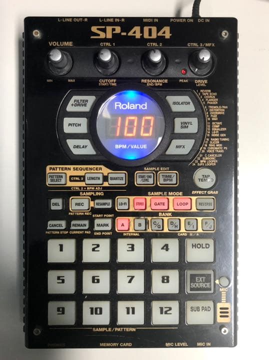 SP-404 ジャンク Roland SP-404 ポータブルパワーサンプラー ジャンク