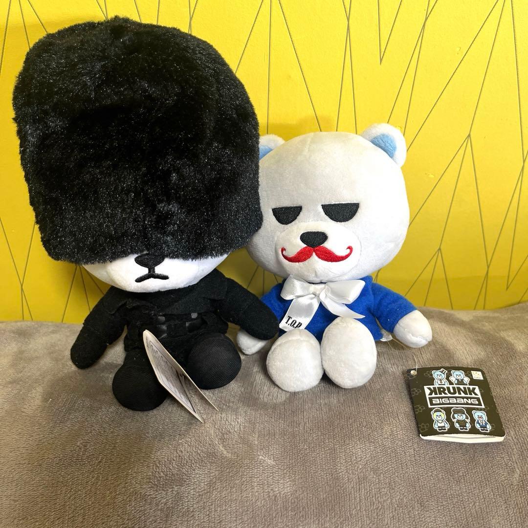 KRUNK×BIGBANG おすわりぬいぐるみ1、2 フルコンプ
