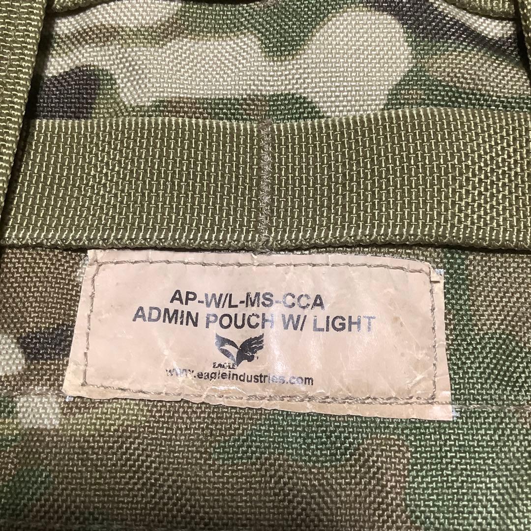 EAGLE社製 イーグル　アドミンライトポーチ *マルチカム色