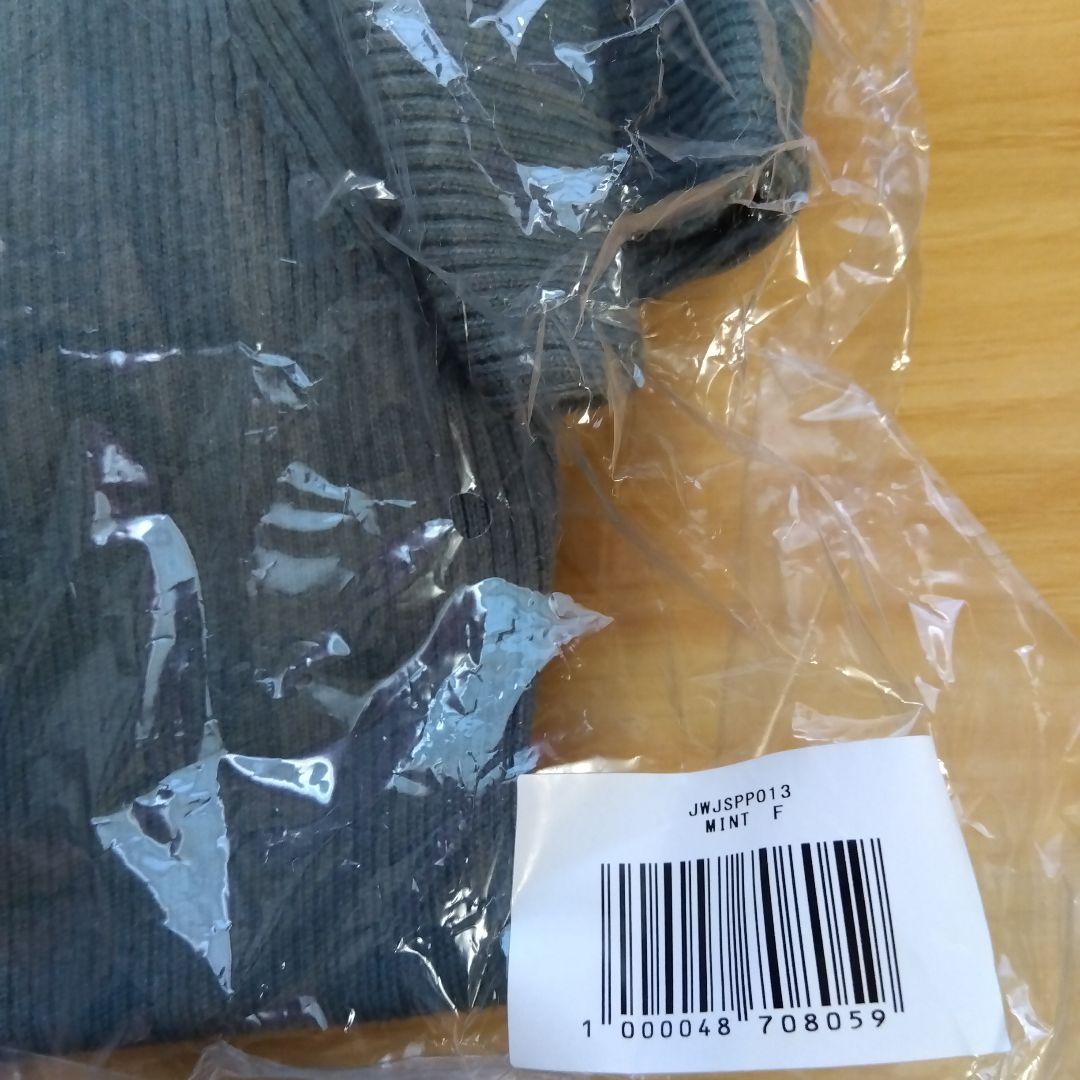 JIM WAG リブ編み ミント色 トップス Fサイズ