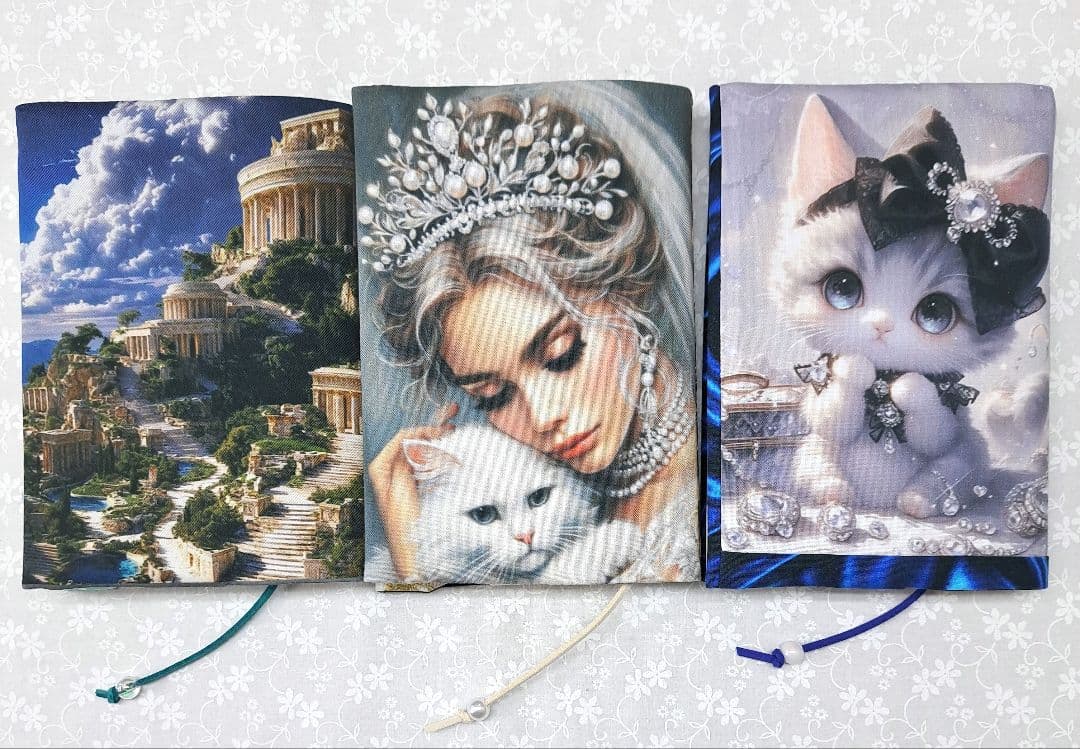 黒紫焔　コクシエンブックカバー