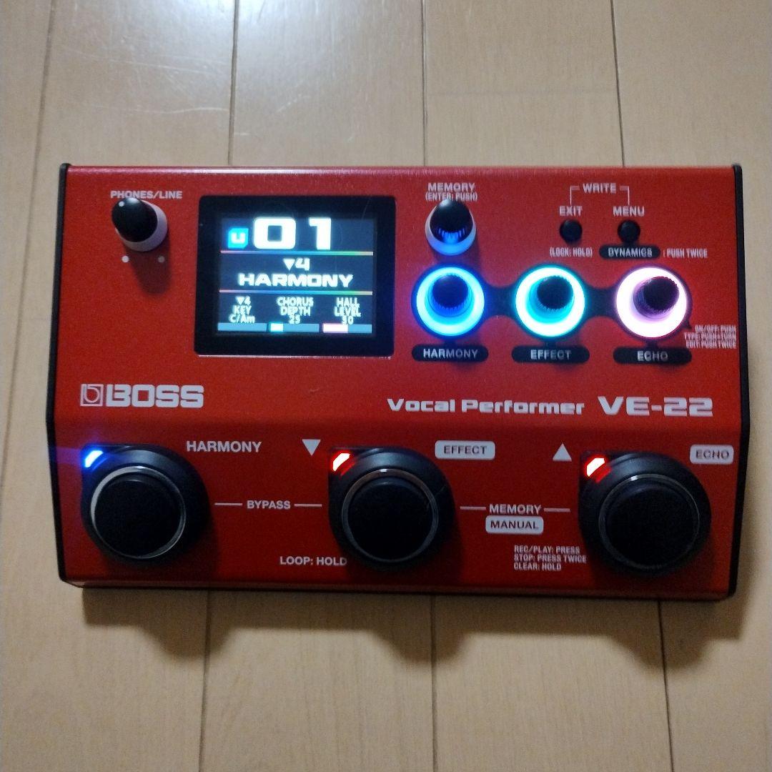 BOSS Vocal Performer VE-22　ボーカルエフェクター