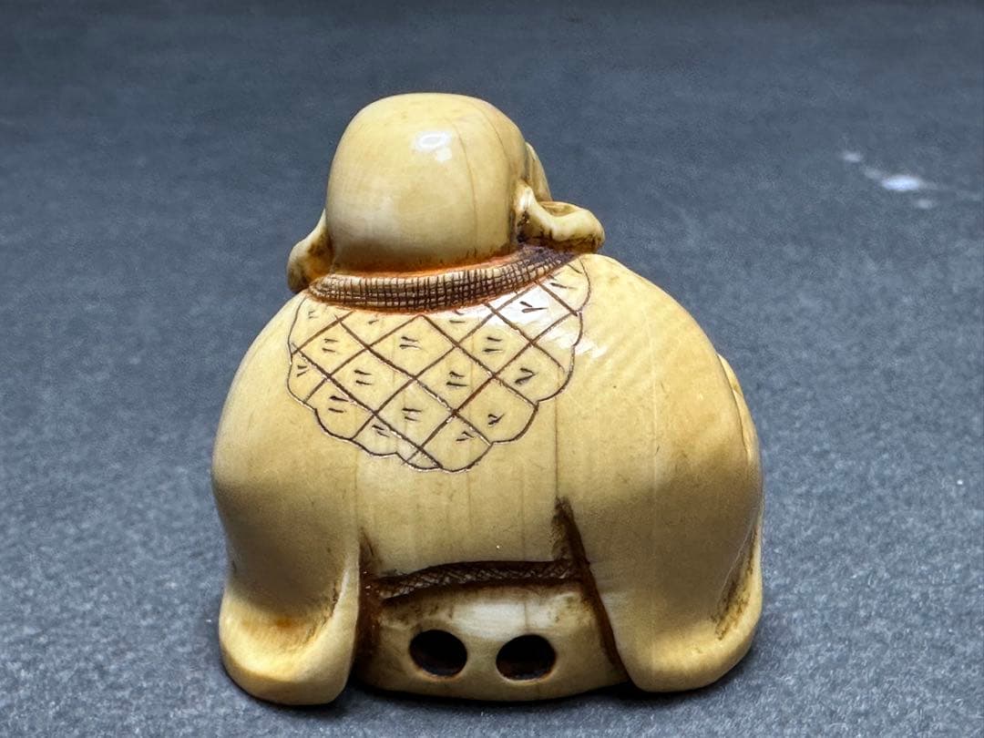 極上 根付 仏像 天然素材 アンティーク 和彫 置物 骨董 飾り物 古美術品