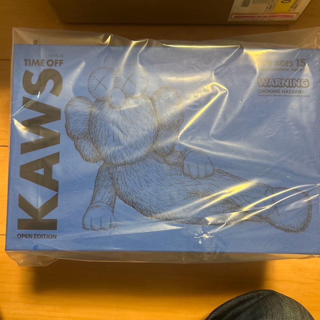 KAWS TIME OFF クッキーモンスター フィギュア　真作　絶版