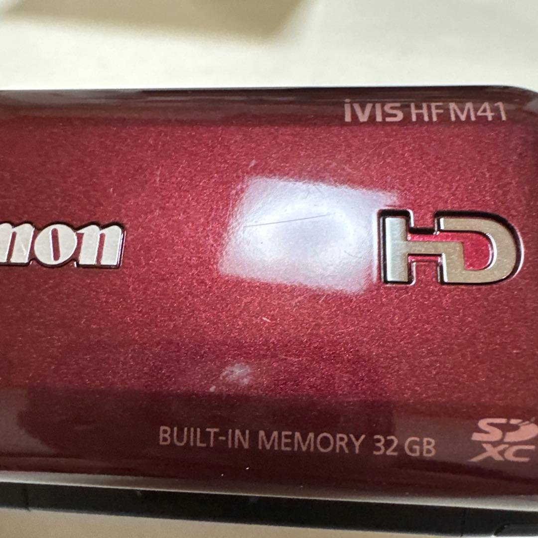 【中古】キャノン　iVIS HF M41 追加バッテリーBP-819D セット