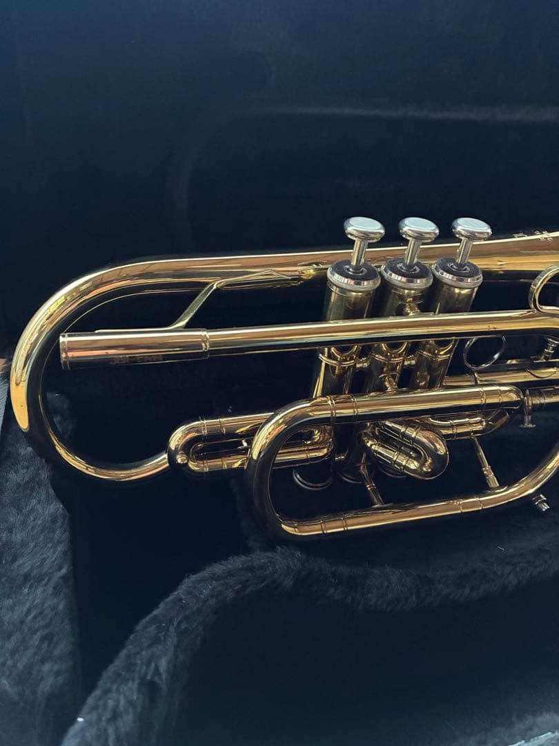 JUPTER製　中古コルネット　純正ハードケース付き