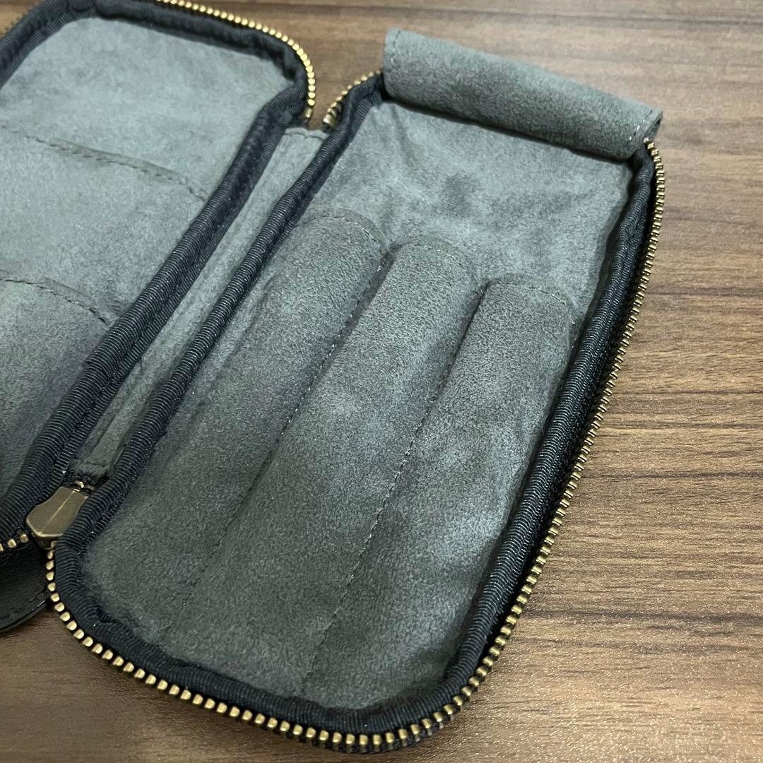 美品 &Liebe ジップペンケース ブラック アンドリーベ - メルカリ