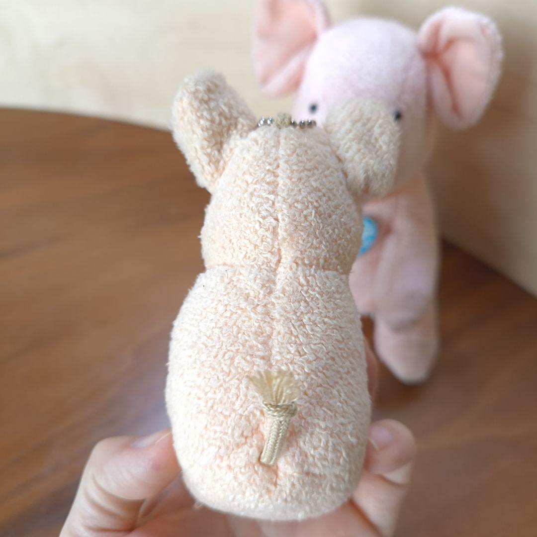 モンスイユ ショコラ ぶたぶた ハート ぶた レア ピンク色 オレンジ色ぬ