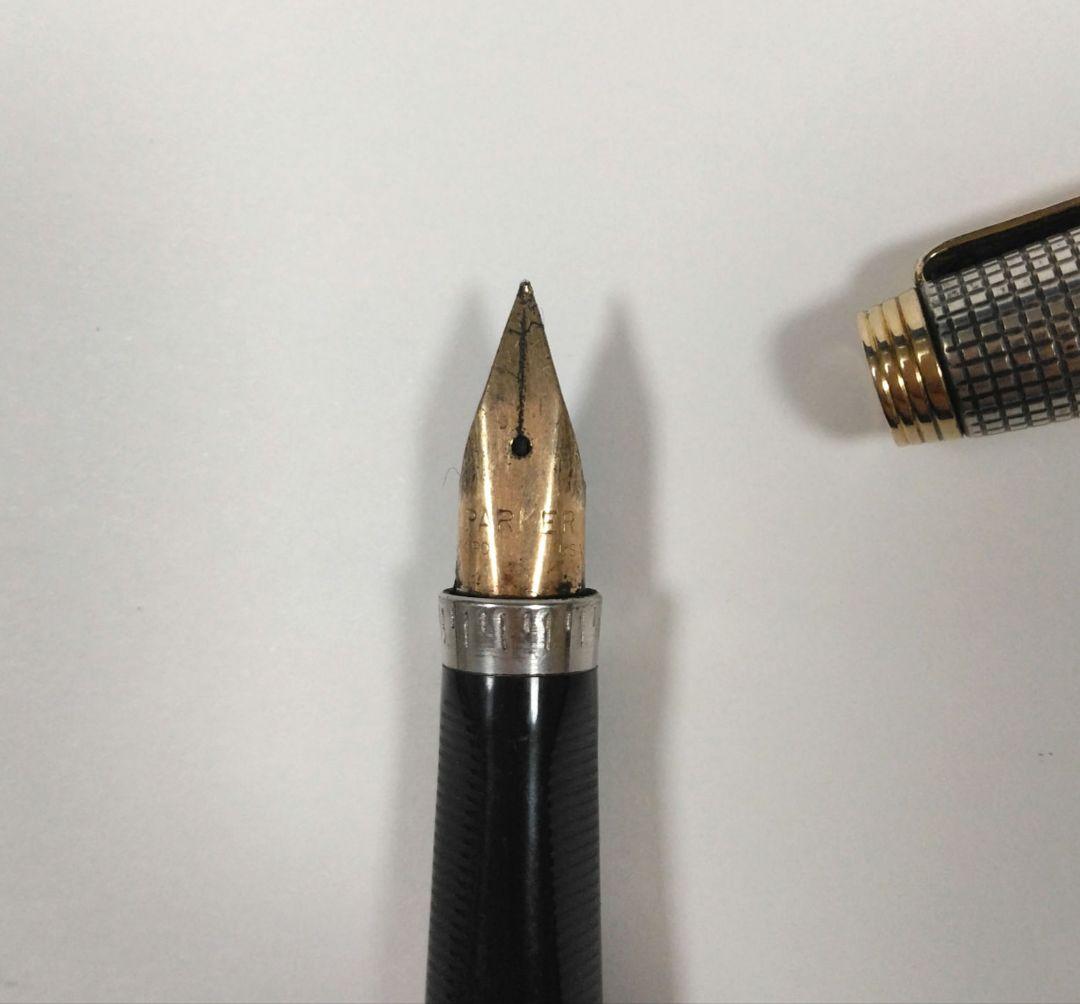 パーカーPARKER万年筆 スターリングシルバー14K - メルカリ