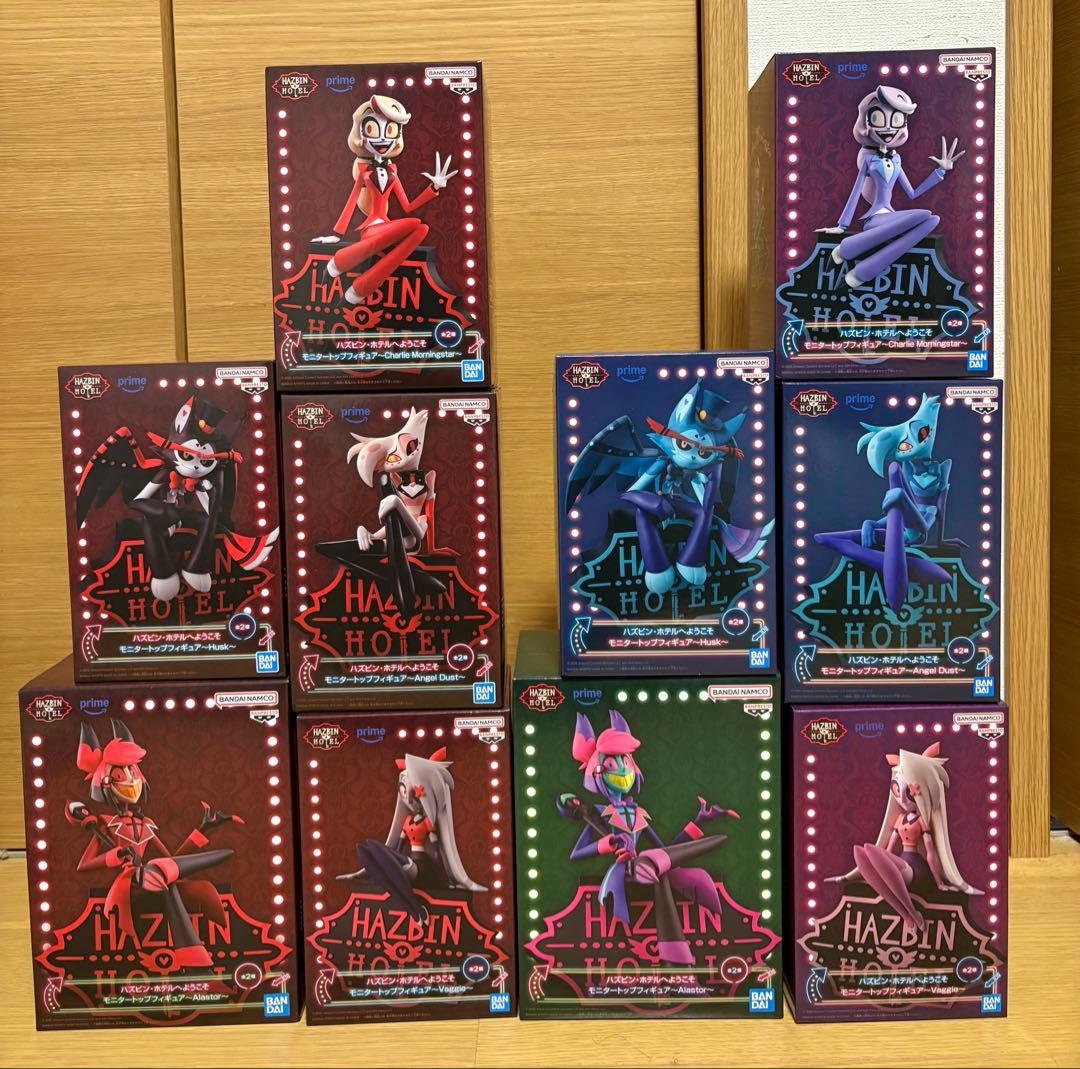 ハズビン・ホテルへようこそ モニタートップフィギュア コンプリートセット